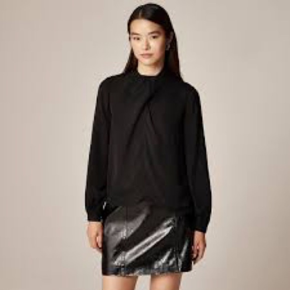 J Crew Scarf-neck shirt CS018
